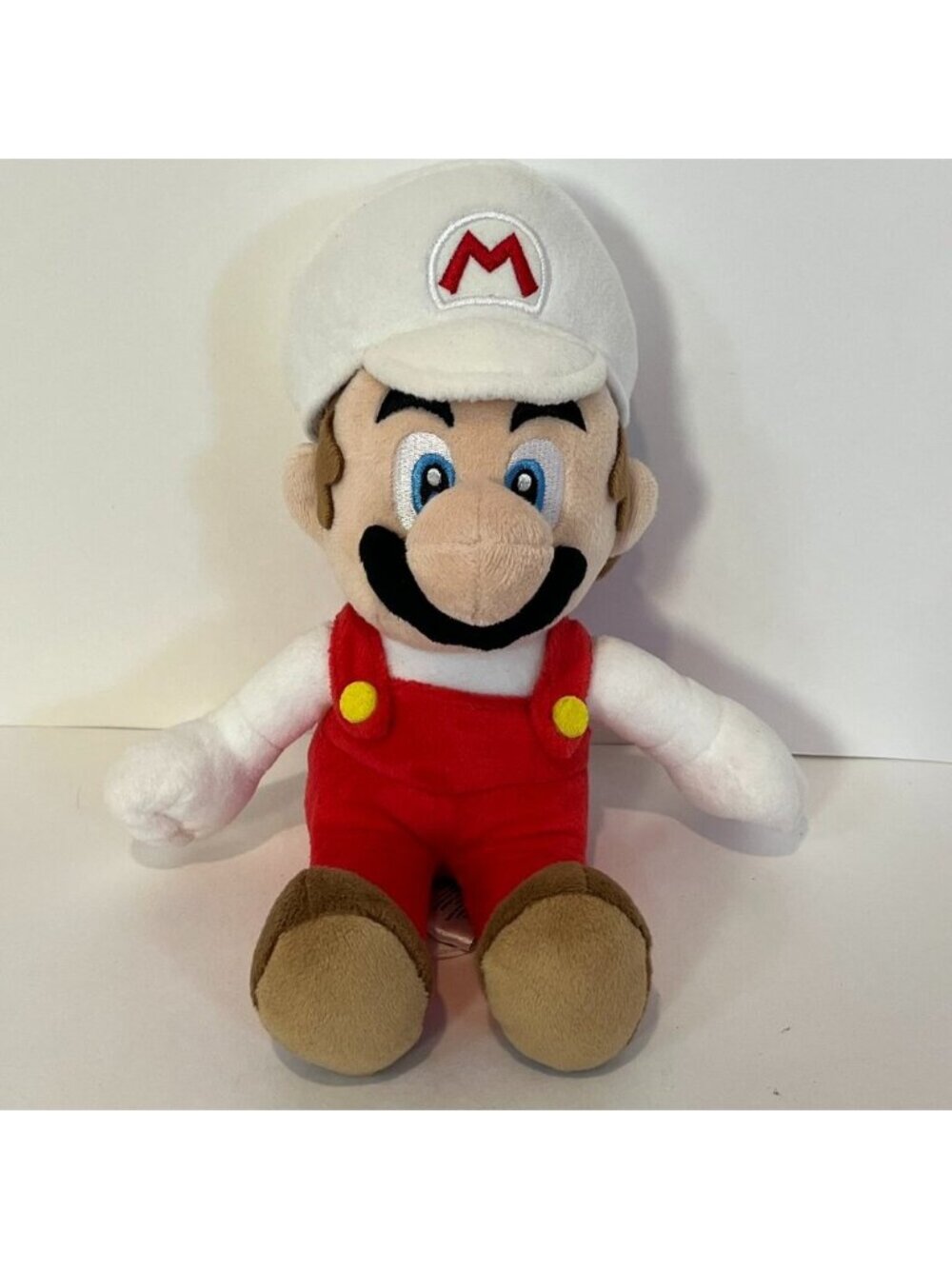 Super Mario Bros Fire Mario Plush Figure 10" Nintendo 2017 Toy Little Buddy